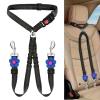 Dog Car Safety Belt with Escape-Prevention Harness for Small and Medium Breeds view 4