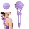Massage Roller, Fascia Roller with Handle, Body Massage Roller, Purple Scar Roller, Ideal for Pregnancy, Relaxation and Wellness view 1