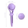 Massage Roller, Fascia Roller with Handle, Body Massage Roller, Purple Scar Roller, Ideal for Pregnancy, Relaxation and Wellness view 2