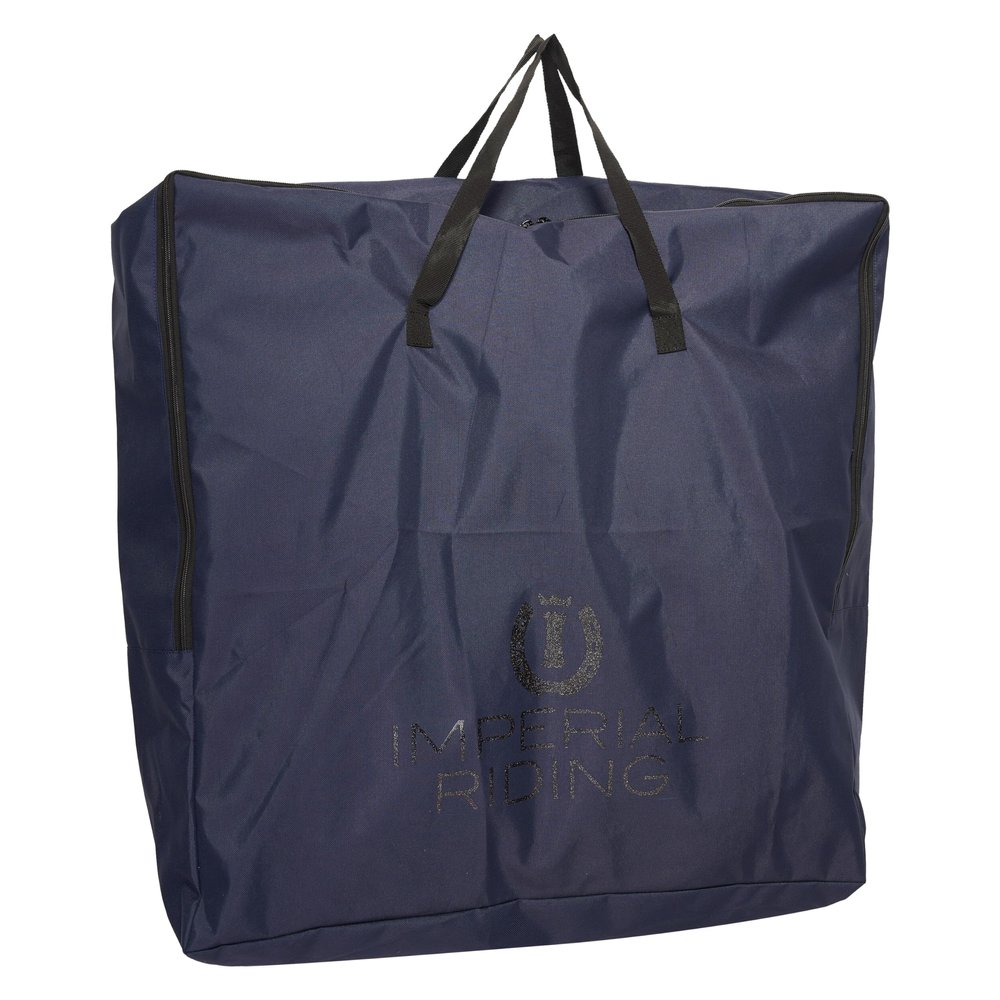 Imperial Riding IRH Horse Blanket Bag, Durable 600D Polyester Storage Bag, Navy