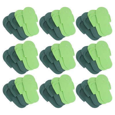 TOYANDONA 20 Pairs Disposable EVA Foam Slippers for Hotels