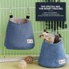 Sugar Glider Hanging Pouch Bed with Removable Nesting Mat view 3