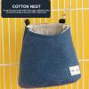 Sugar Glider Hanging Pouch Bed with Removable Nesting Mat view 4