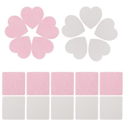 VALICLUD 4-Piece Cotton Eyelash Glue Remover Wipes