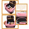 Large Pink Oxford Hairdresser Travel Bag with Metal view 3
