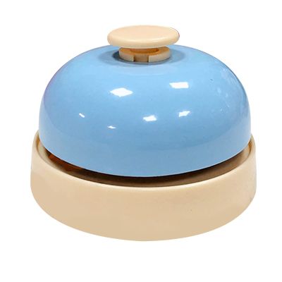 Naroote Dog Training Bell, Mechanical Metal Design, Portable, Blue
