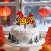 Chinese New Year 2D Acrylic Cake Topper view 3