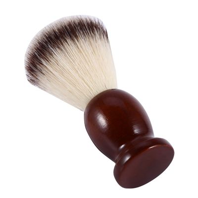 Taidda Shaving Brush with Nylon Bristles and Wooden Handle
