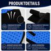iberroad 2 Pet Hair Removal Gloves with Stainless Steel Comb Grooming Set for Dogs and Cats view 3