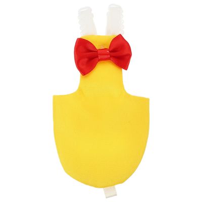 Alasum Lightweight Cotton Bird Diapers for Large Parrots, Yellow Rooster Design
