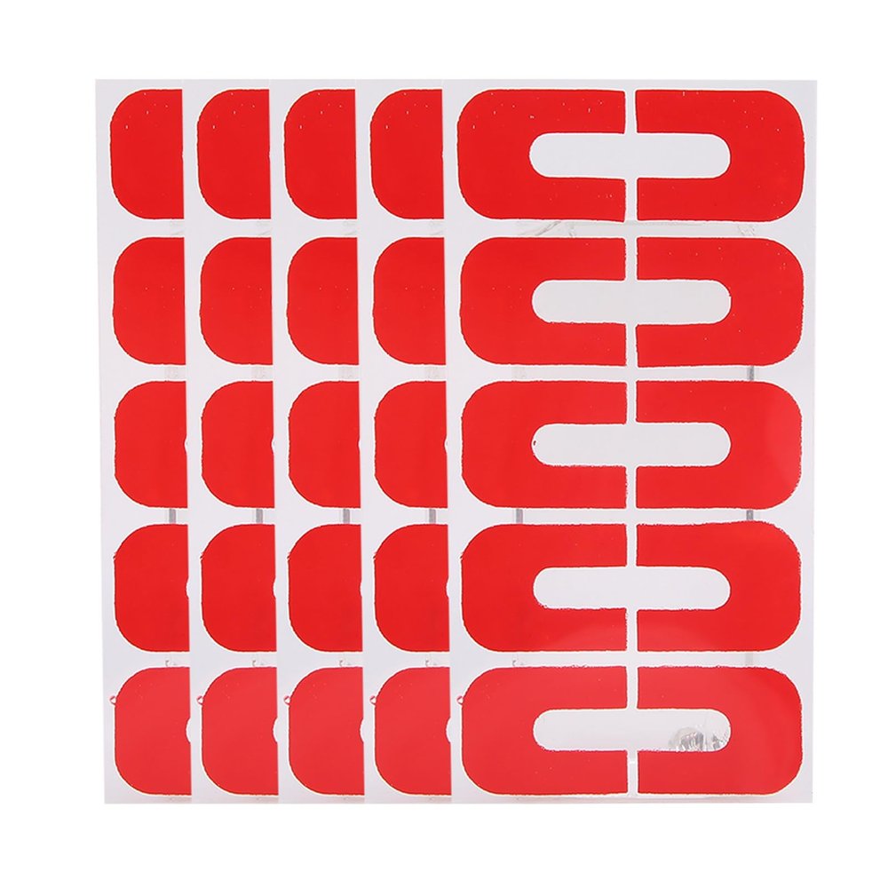 Cocoarm 50-Piece Nail Art Peel-Off Tape for Finger Contours and Cuticle Protection