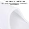 20 Pairs of White Disposable Cotton Slippers for Hotels and Airlines view 3