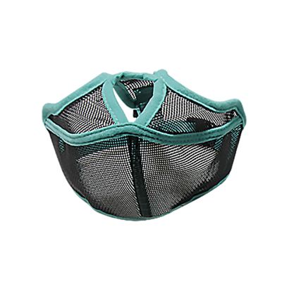 KFGISD Soft Mesh Dog Muzzle, Green, L