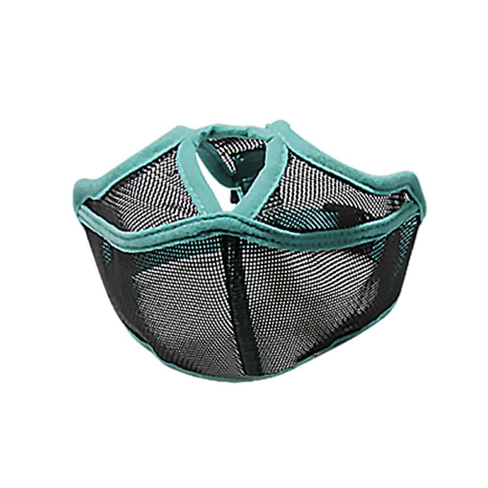 KFGISD Soft Mesh Dog Muzzle, Green, L