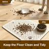 Dog & Cat Feeding Mat, 60 x 40 cm, F Light Gray view 3