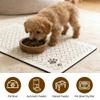 Dog & Cat Feeding Mat, 60 x 40 cm, F Light Gray view 4