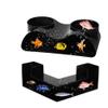 Underground Aquarium Tunnel Hideout, 2-Piece Fish and Shrimp Cave Set view 3