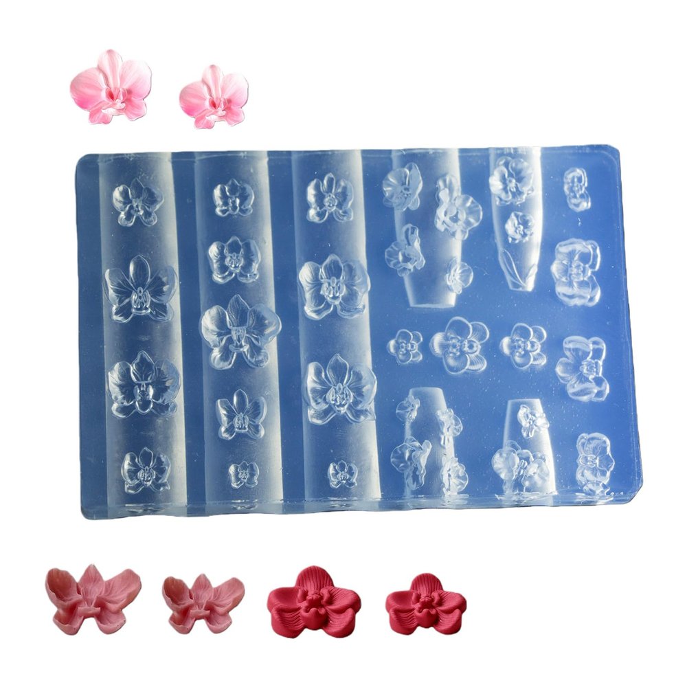 Silicone Nail Art Stamping and Embossing Tool