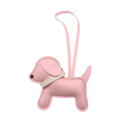 Modern Dog-Shaped Keychain