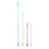 Silicone Spatulas, 4-Piece Set, Double-Ended Mini Cosmetic Spatulas view 1