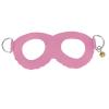 Bonbela Hamster Harness and Leash Set, Soft Faux Leather with Nylon Leash, Adjustable Sizes S M L for Hamsters, with Bell for Pet Safety (Pink) view 3