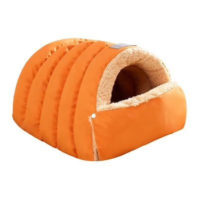 XAGMODSHN Enclosed Pet Sleeping Bag with Warm Insulation for Cats and Small Dogs