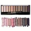 12-Color Nude Brown Eyeshadow Palette for Women, Cream, Glitter, Matte/Shimmer, Bronzer & Contour, Waterproof (#02) view 1
