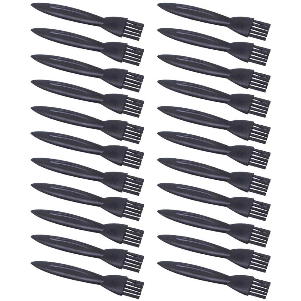 Electric Shaver Cleaning Brush, 8.2 cm, ABS, Black, 100-Pack