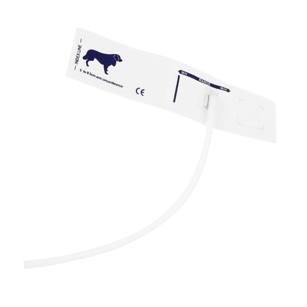Flat Blood Pressure Cuff for Cats, 1 Pc, Universal Size