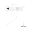 Flat Blood Pressure Cuff for Cats, 1 Pc, Universal Size view 2