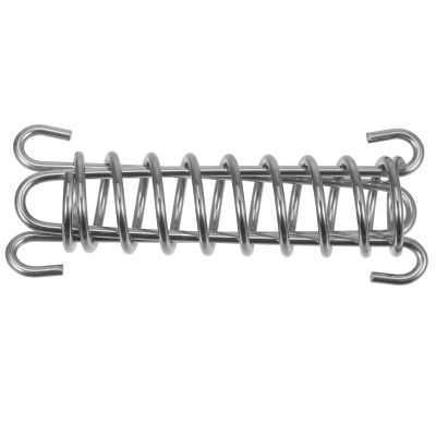 Heavy-Duty Dog Leash Spring with Shock Absorber, Stainless Steel, 22 kg Tensile Strength