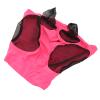 Smandy Horse Face Mask with Ear Protection, Breathable Knit Fabric and Mesh Design, Rose Red view 1