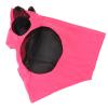 Smandy Horse Face Mask with Ear Protection, Breathable Knit Fabric and Mesh Design, Rose Red view 2