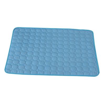 JEWEDECO XL Self-Cooling Ice Silk Mat for Pets up to 40 kg, Gray