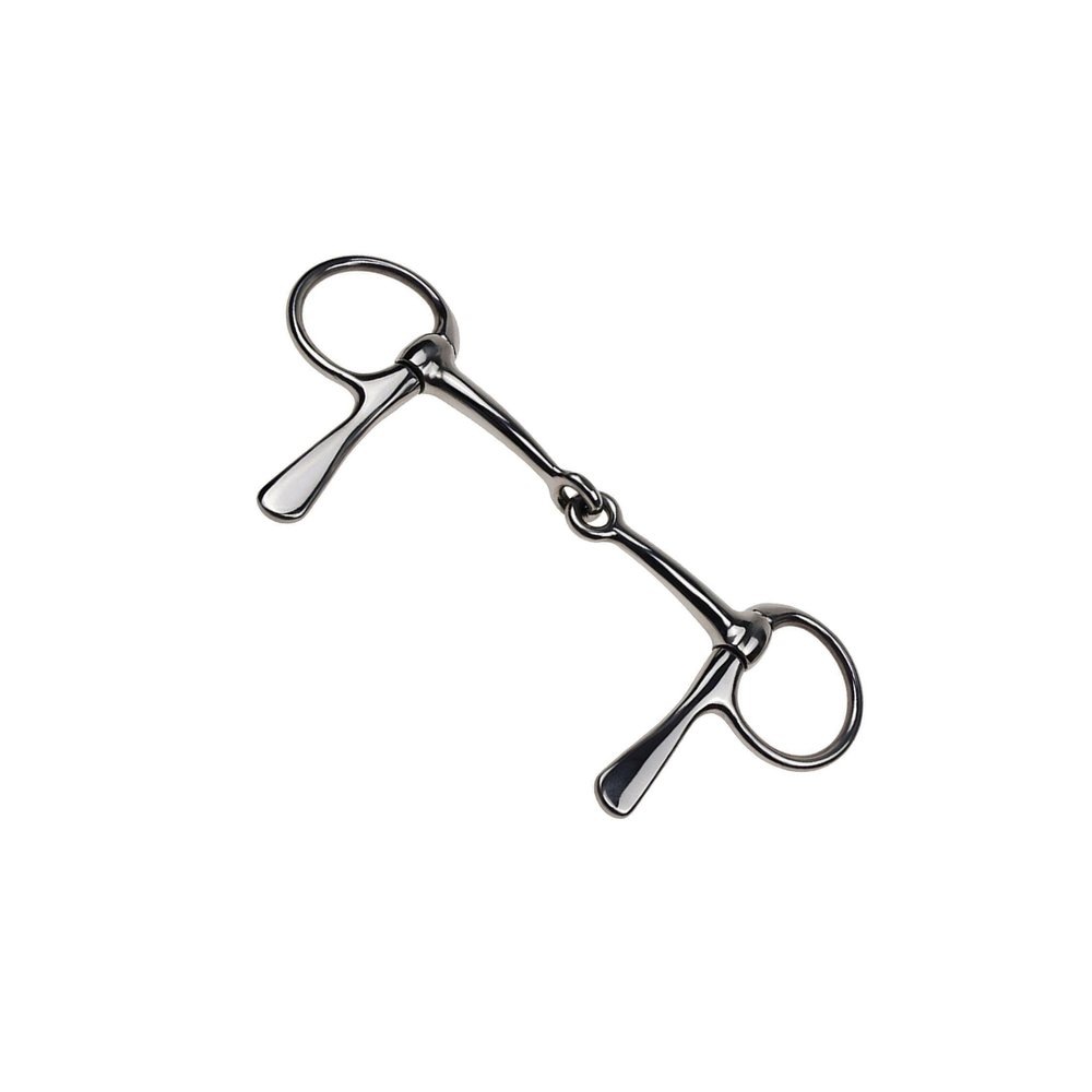 wisoolkic Stainless Steel Horse Bit, Riding Equipment for Long-Lasting Durability, for Demanding Outdoor Riding and Training, Western Tack, Sidepiece Bit