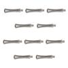 Garneck 10-Piece Stainless Steel Finger Rests for Pet Grooming Scissors view 1
