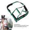 TengXiCLP Adjustable Nylon Horse Halter with Padded Chin and Neck, Size L view 4