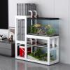 Multifunctional Aquarium Stand, Multi-Tier Storage Cabinet for Aquariums, Easy Installation, Suitable for Hotels, Living Rooms, Balconies, and Offices (Style A, 65 x 45 cm / 25.6 x 17.7 in) view 1