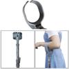 Height-Adjustable Aluminum Forearm Crutches with Full Cuffs view 4