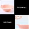 Plastic Sitz Bath, Pink, Non-Slip Base, for Pregnant Women view 4