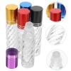 SOLUSTRE 5 mL Refillable Glass Roll-On Bottles for Travel view 3