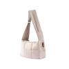 Mini Dog Carrier Bag with Safety Closure, Gray view 1