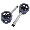 Quiet Replacement Rollator Wheels for Seniors, 1 Pair view 1