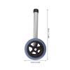 Quiet Replacement Rollator Wheels for Seniors, 1 Pair view 2
