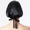 ETUELNOPT 16 Momme Mulberry Silk Satin Bonnet, 1 Layer, Yellow view 2