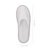 Disposable Linen Slippers, 10 Pairs, Non-Slip view 4