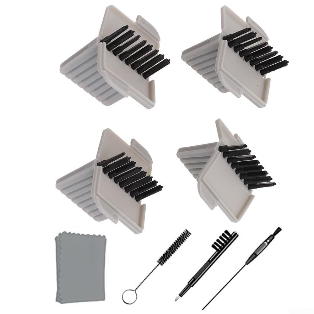 Hearing Aid Wax Guards, 36 Pieces, Compatible with Phonak Cerustop Filters, Cleaning Tool Set, 4 Boxes