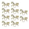 10-Piece Horse-Shaped Nail Charms and Gems view 1