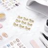 10-Piece Horse-Shaped Nail Charms and Gems view 3