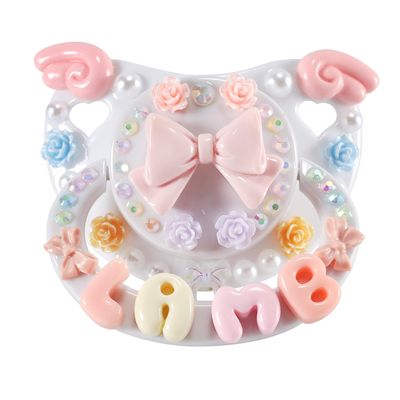 CutiePlusU Large-Size Pacifier with Big Shield, White